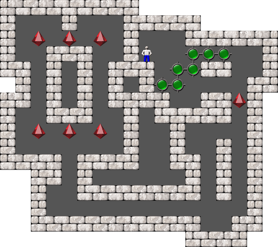 Sokoban Alberto Garcia Arranged level 86